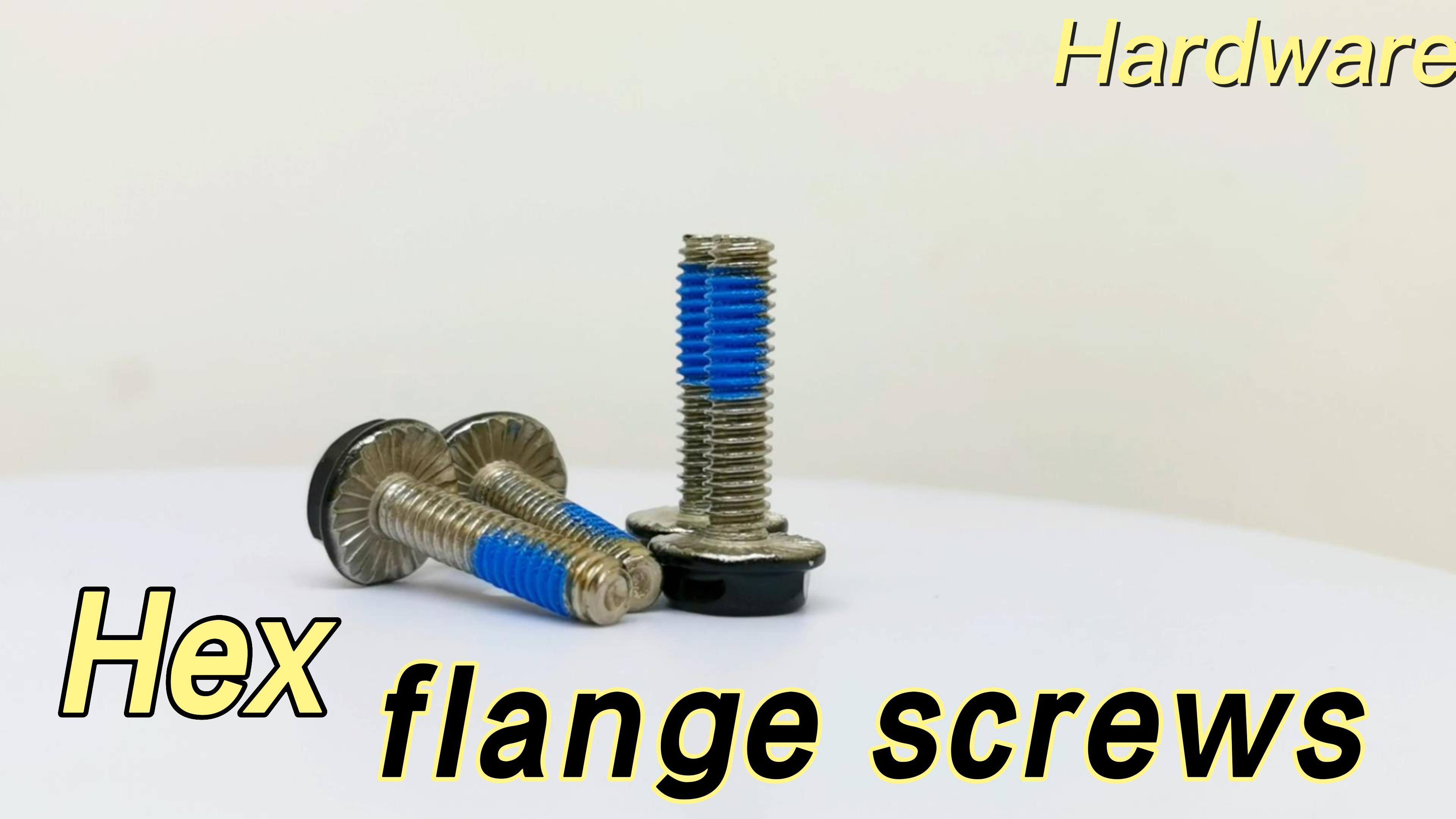 Hex flange screws